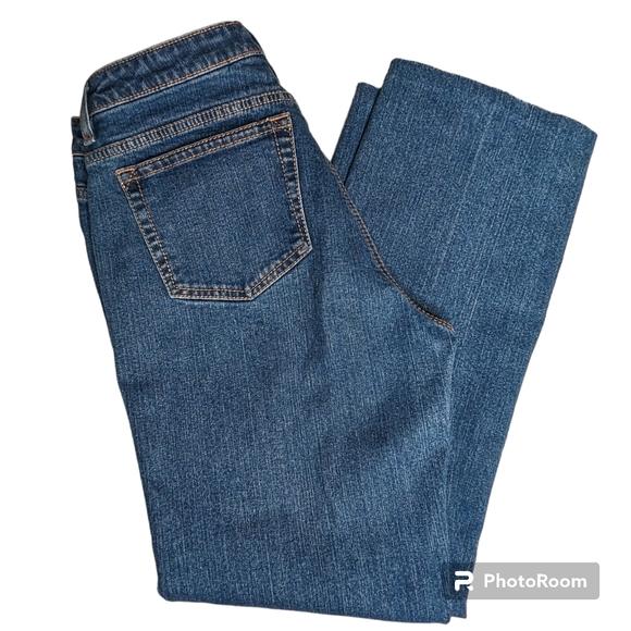 Aura Jeans By Women of Wrangler Women's Sz 10P Blue Zip Fly Short Rise Pants - Picture 15 of 16